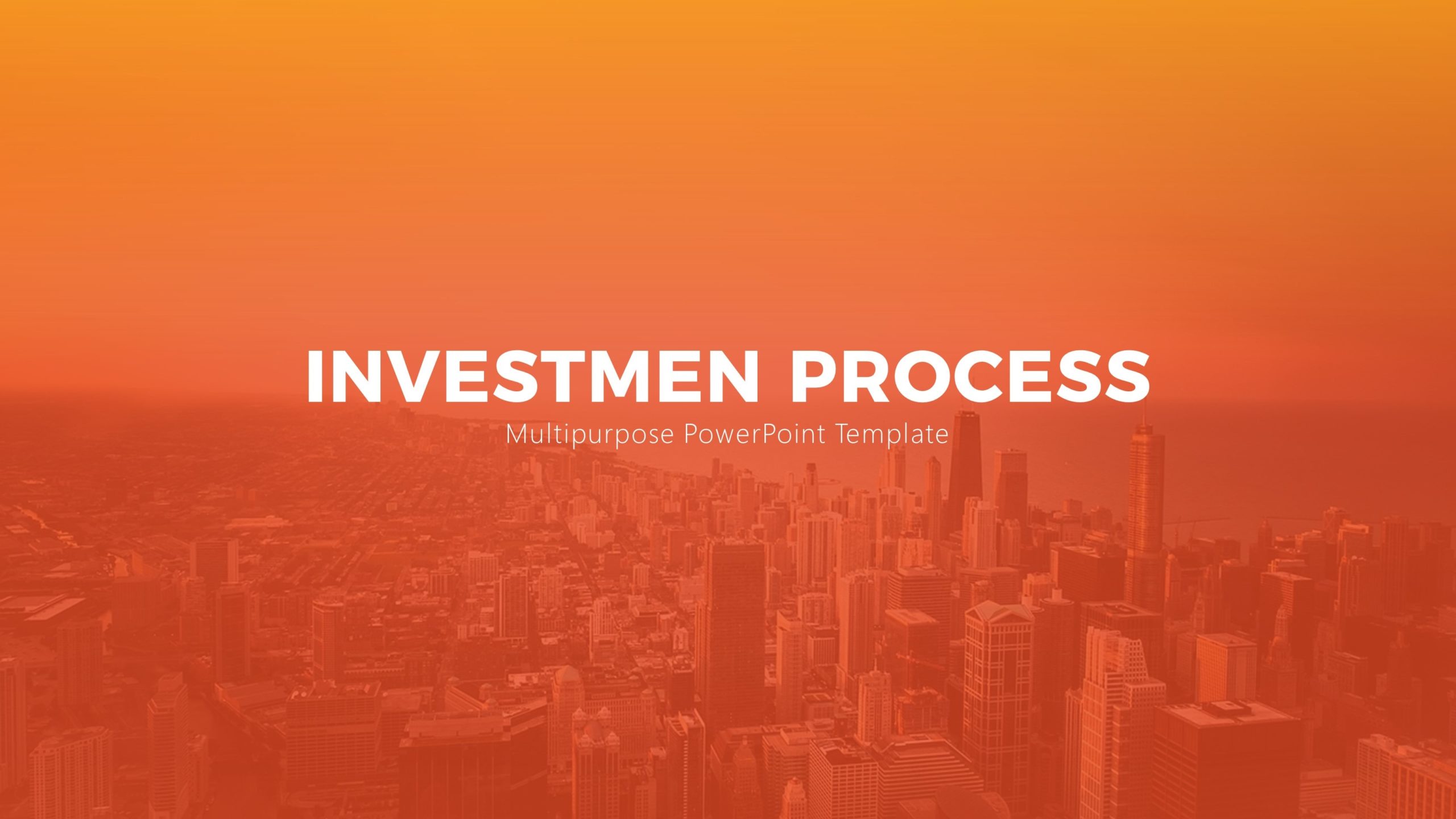 Free Investment Process PowerPoint Template-min