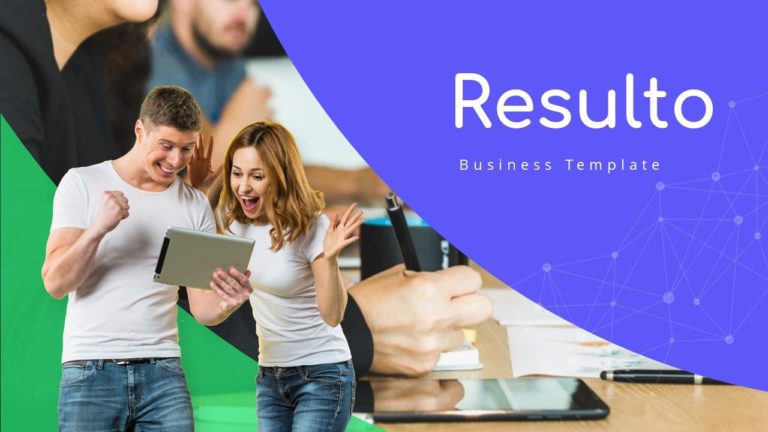 Free Resulto Business PowerPoint Template