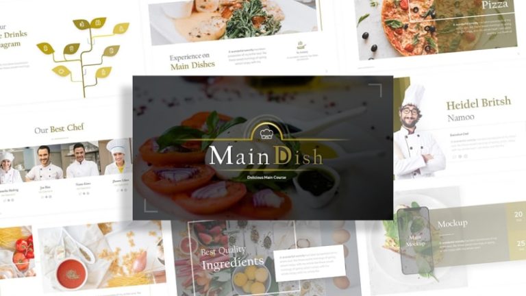 Maindish-Restaurant-PowerPoint-Template