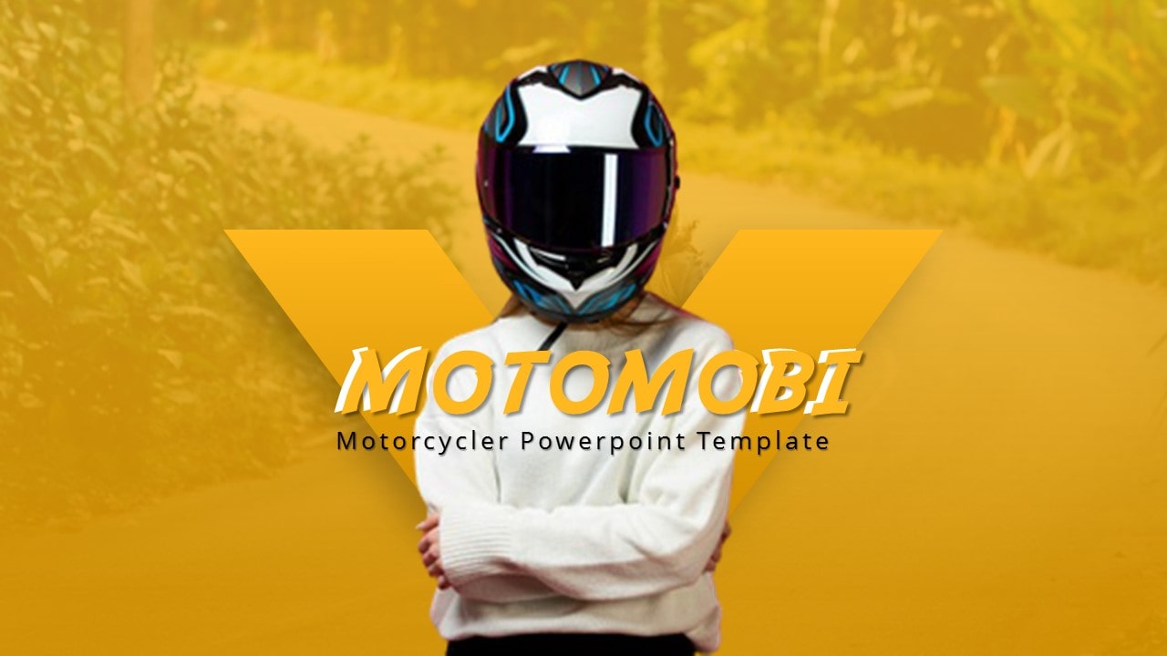 Motomobi Motorcycle PowerPoint Template