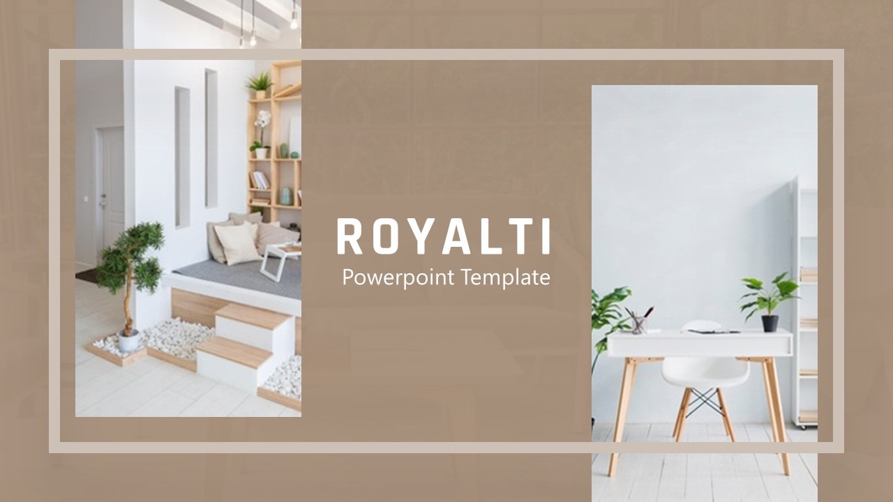 Free Royalti Interior PowerPoint Template