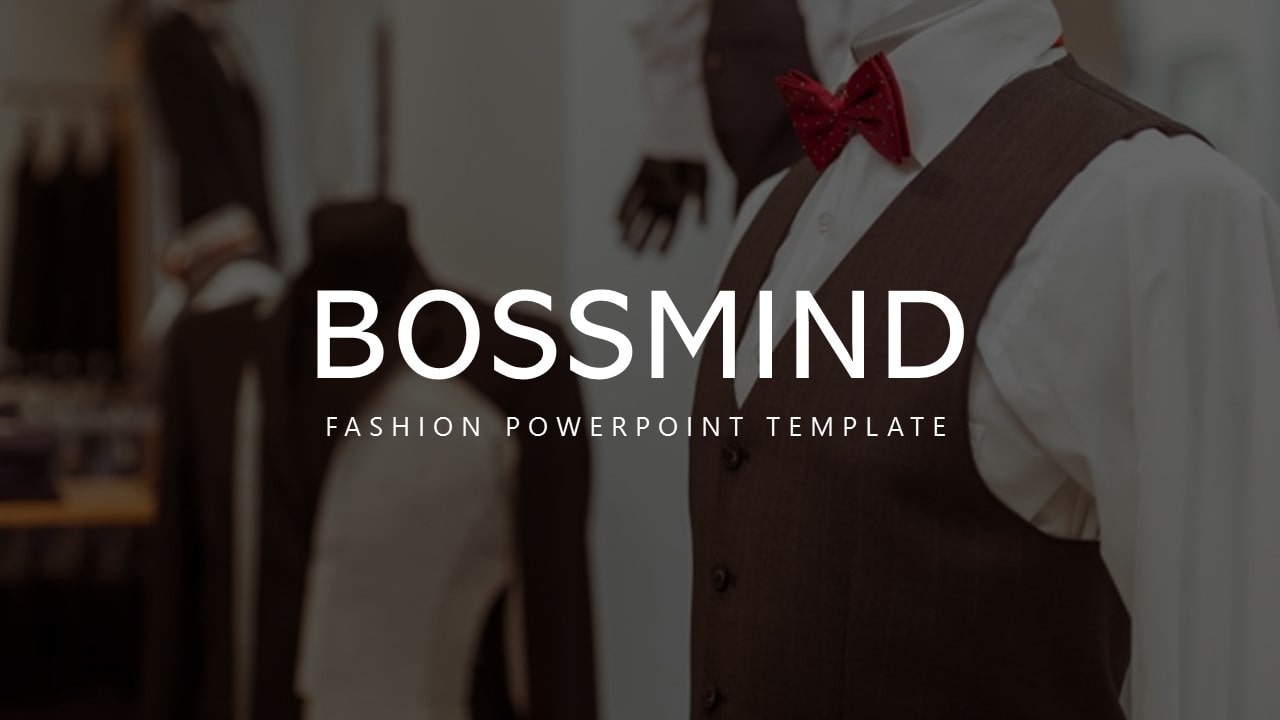 Free Bossmind Fashion PowerPoint Template