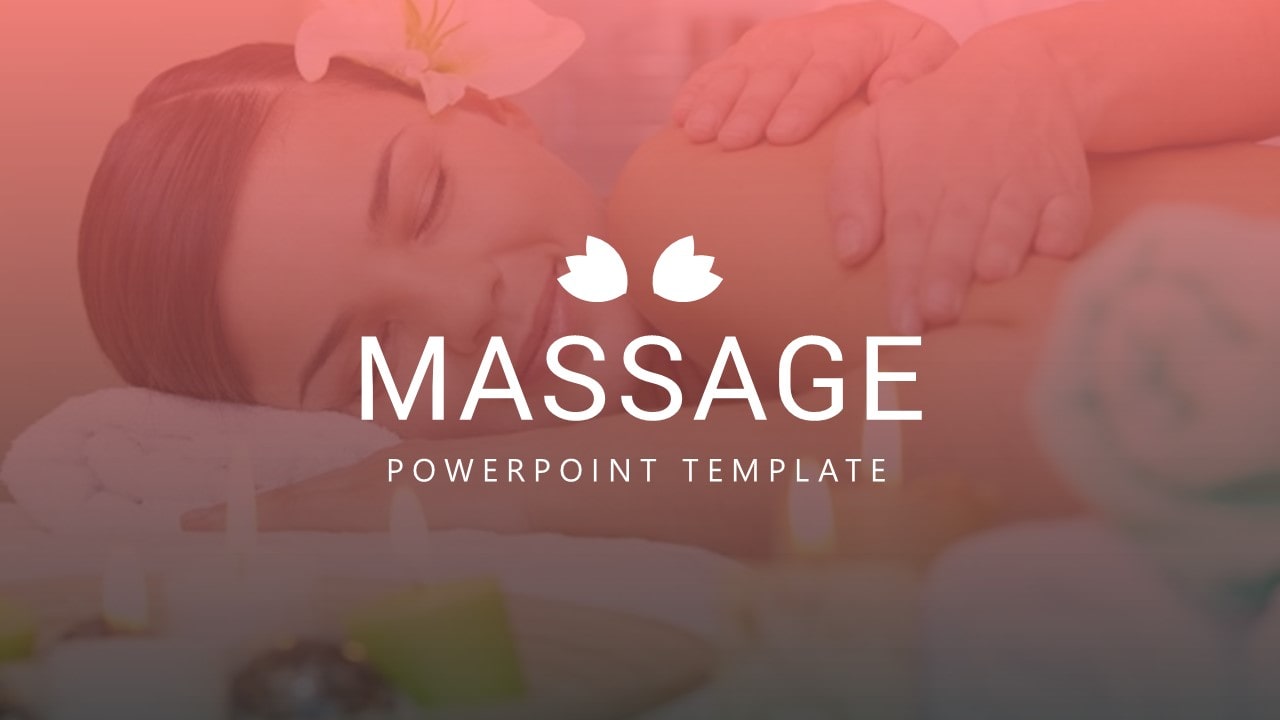 Free Massage Beautycare PowerPoint Template