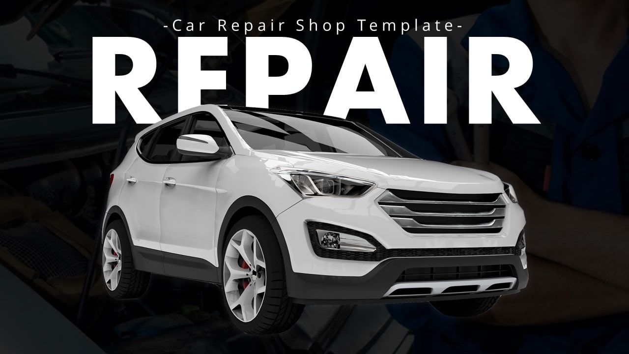 Repair Automotive PowerPoint Template