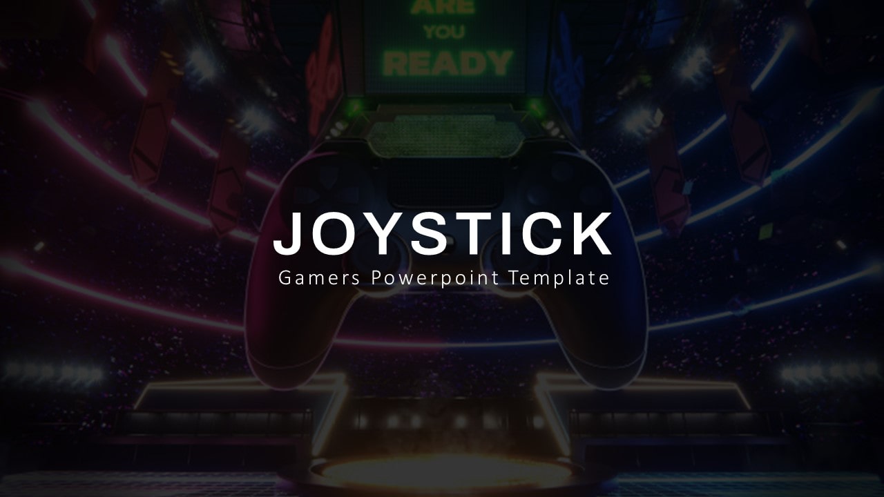 Joystick Technology PowerPoint Template