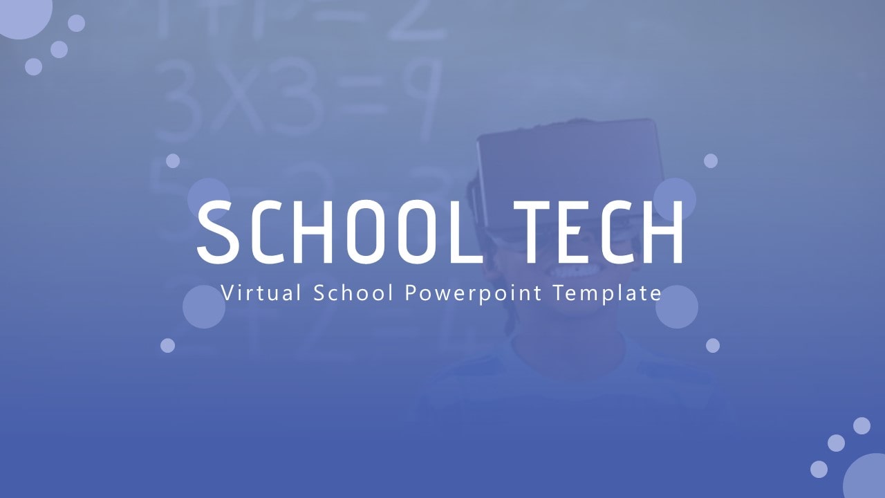 Free School Technology PowerPoint Template