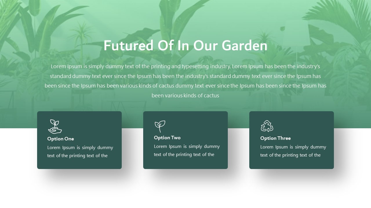 Free Farigata Gardening PowerPoint Template