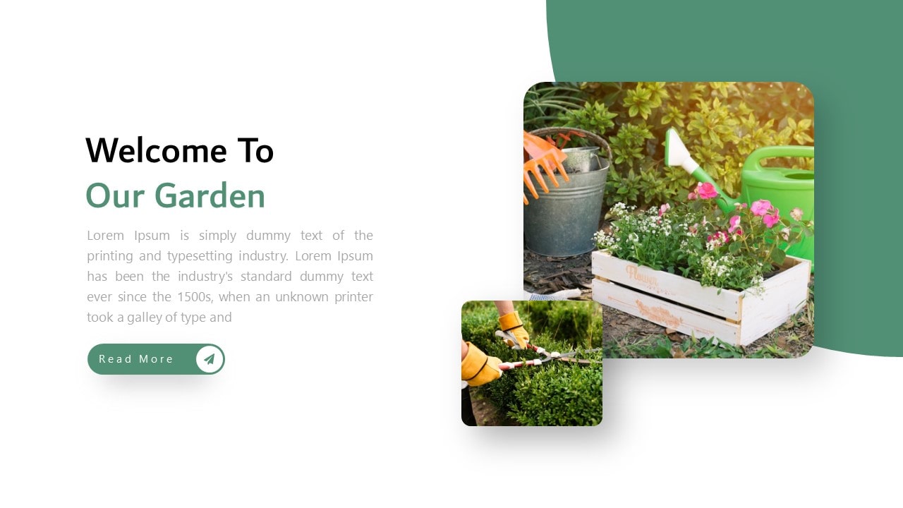 Free Farigata Gardening PowerPoint Template