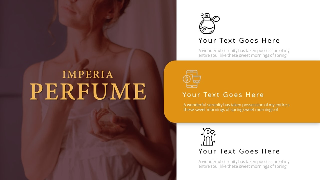 Free Imperia Perfume PowerPoint Template