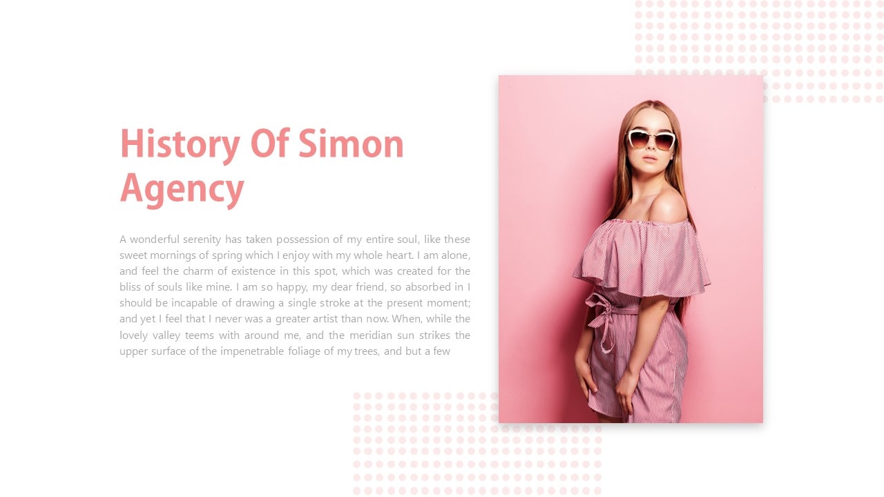Free Simon Fashion PowerPoint Template