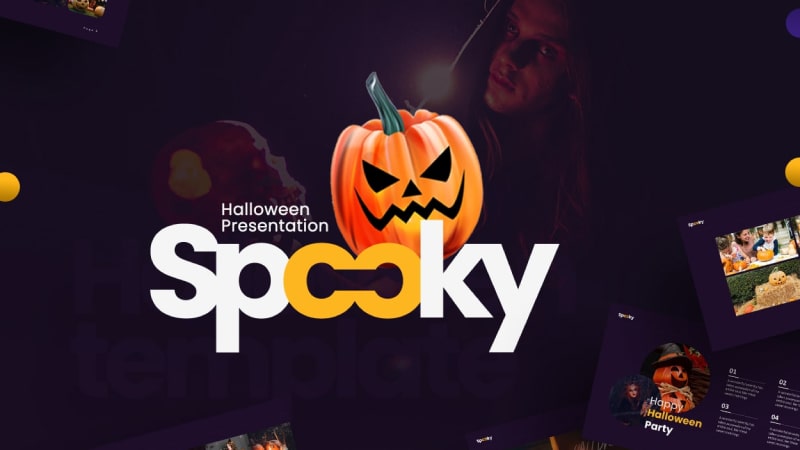 Spooky Halloween PowerPoint Templates