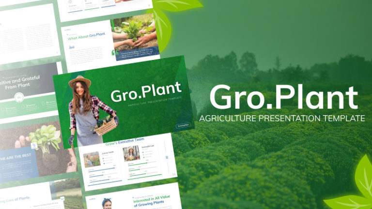 Groplant Agriculture PowerPoint Template