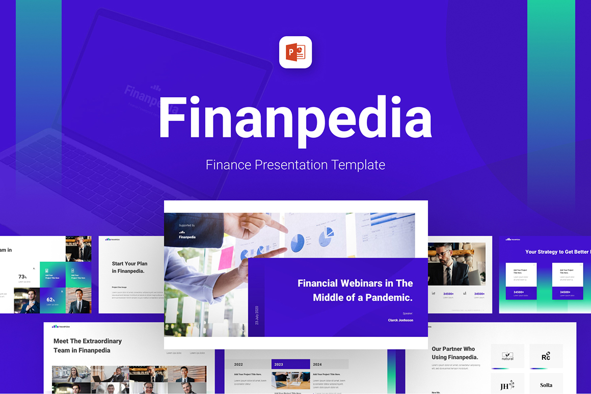 Finanpedia Finance PowerPoint Template