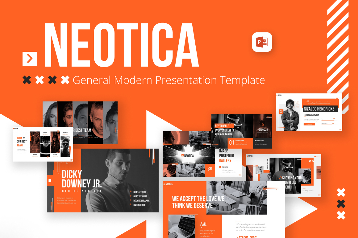 Neotica Multipurpose PowerPoint Template