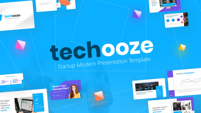 Techooze Startup PowerPoint Template