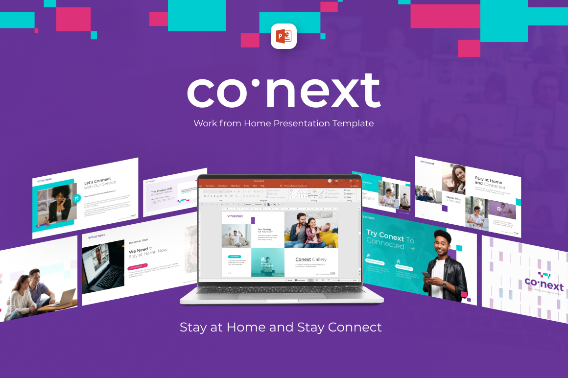 Conext Technology PowerPoint Template