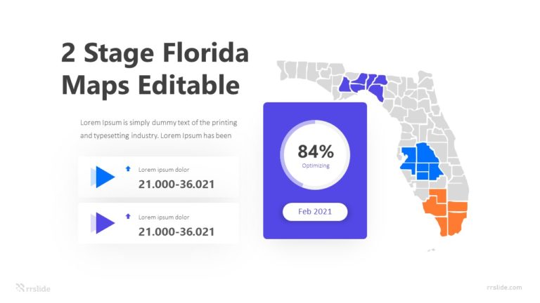 2 Stage Florida Editable Infographic Template