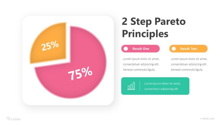 2 Step Pareto Principles Infographic Template