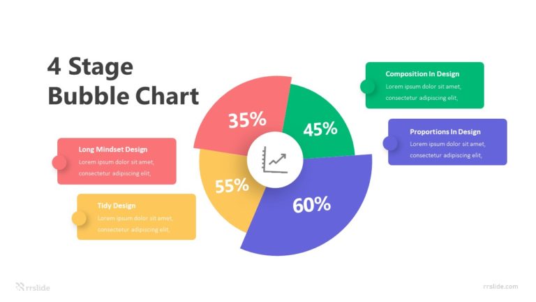 4 Bubble Chart Infographic Template