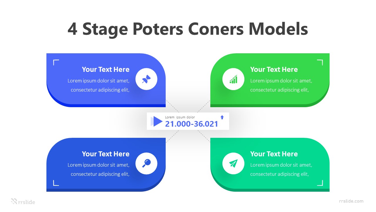 4 Stage Poters Coners Models Infograpic Template