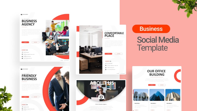 Business Agency Social Media Template