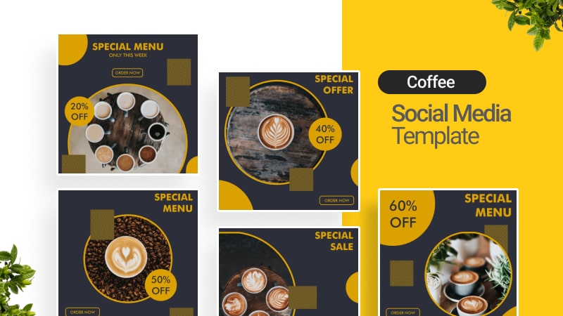 Coffee Social Media Template