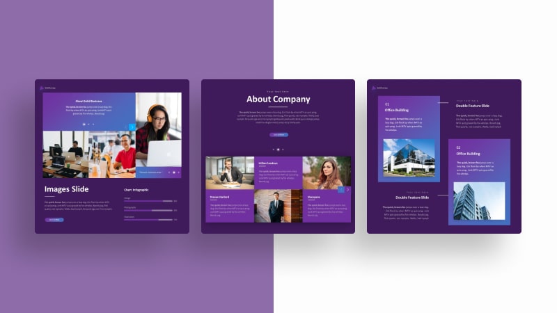 Solid Business Social Media Template