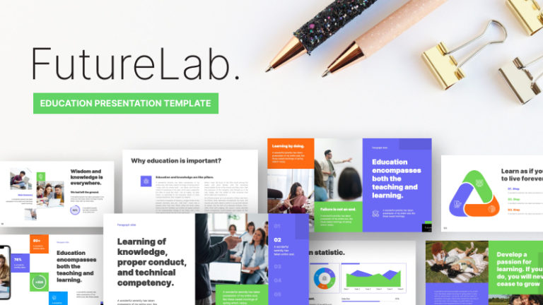 Future Lab Education PowerPoint Template
