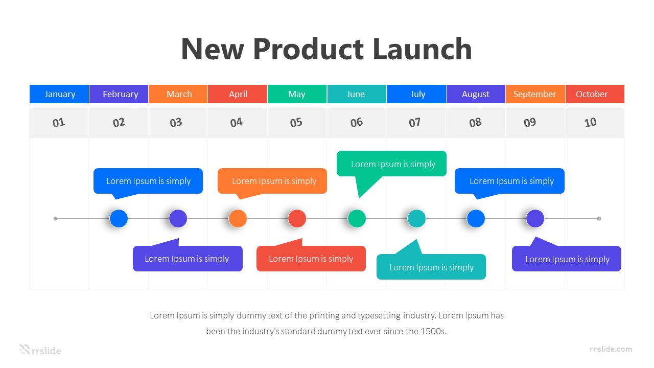 10 New Product Launch Infographic Template