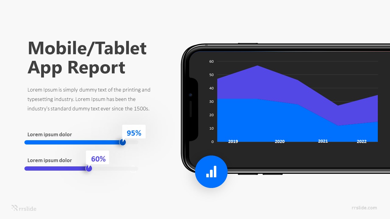 2 Mobile Tablet App Report Infographic Template