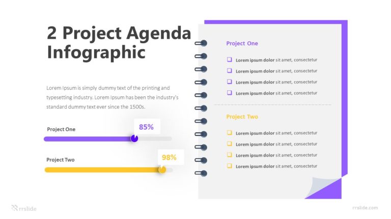 2 Project Agenda Infographic Template