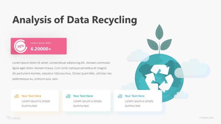 3 Analysis Of Data Recycling Infographic Template