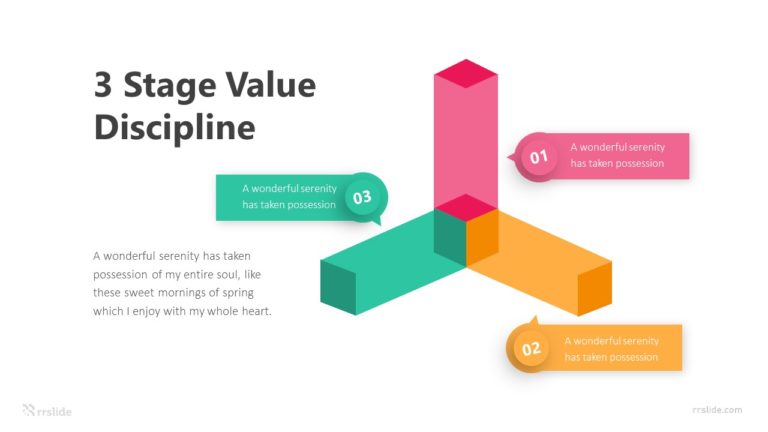 3 Stage Value Discipline Infographic Template