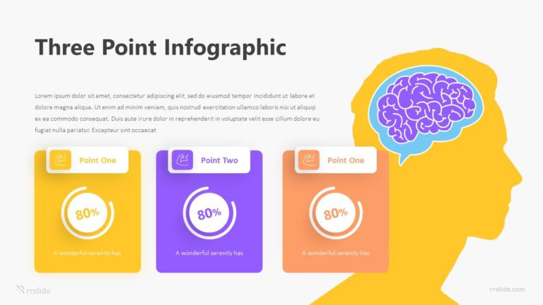 3 Three Point Infographic Template