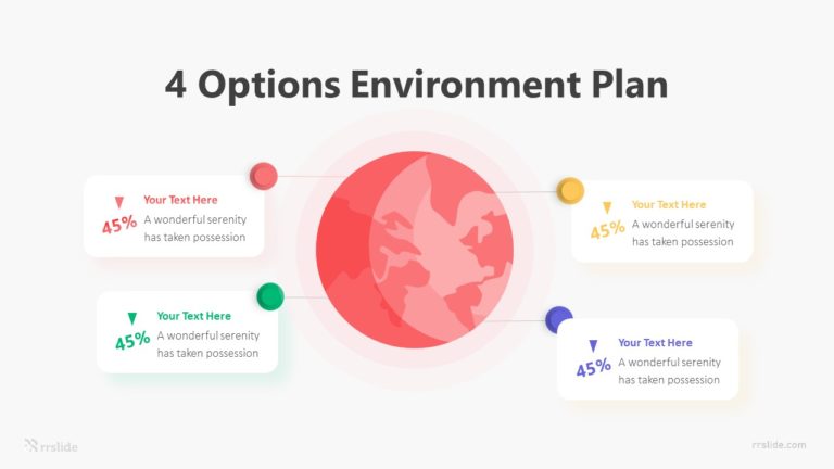 4 Options Environment Plan Infographic Template