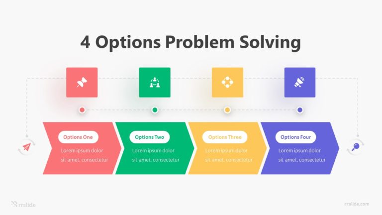 4 Options Problem Solving Infographic Template
