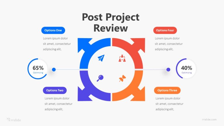 4 Post Project Review Infographic Template