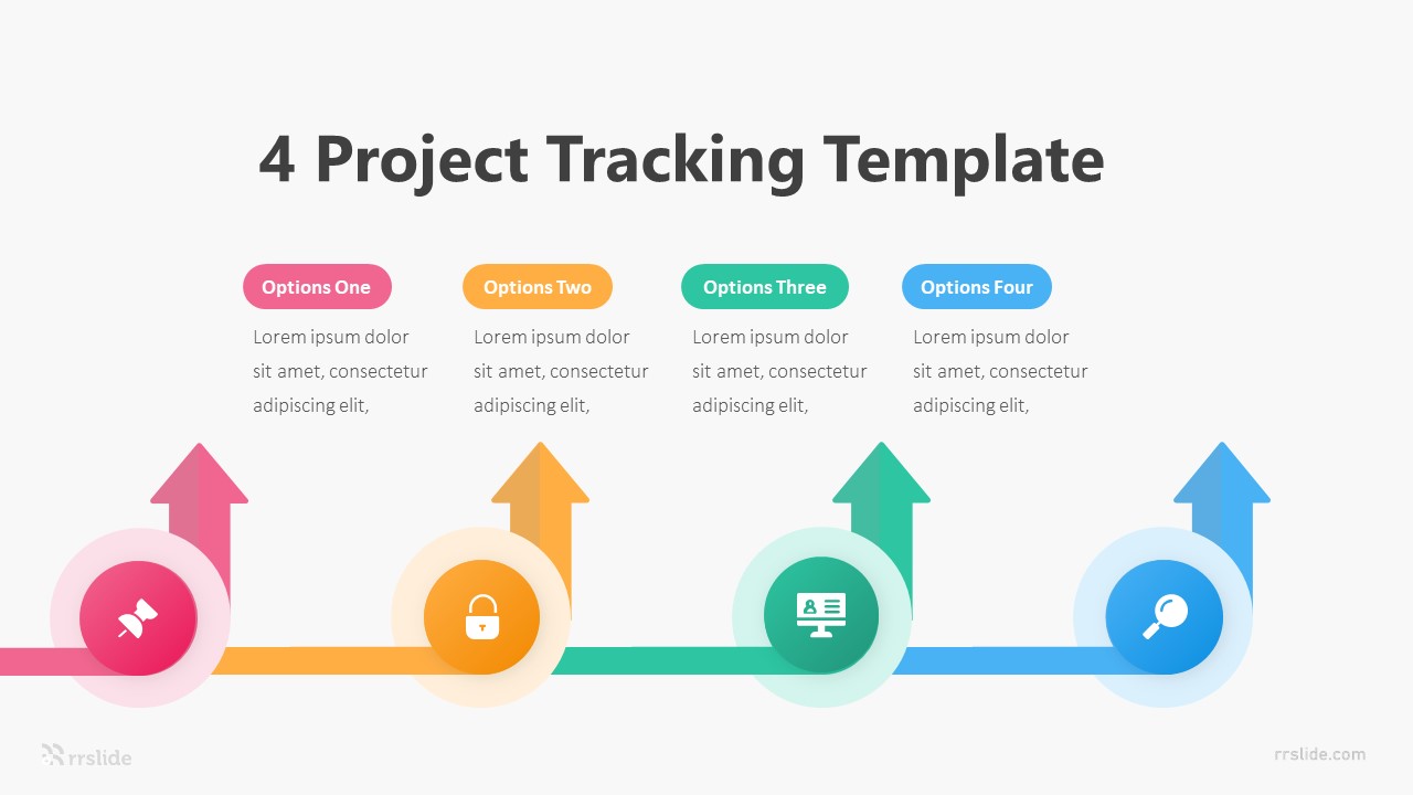 4 Project Tracking Template Infographic Template