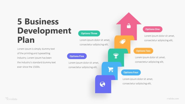 5 Business Development Plan Infographic Template