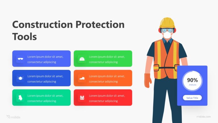 6 Construction Protection Tools Infographic Template