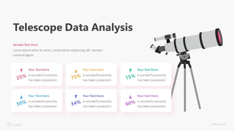 6 Telescope Data Analysis Infographic Template