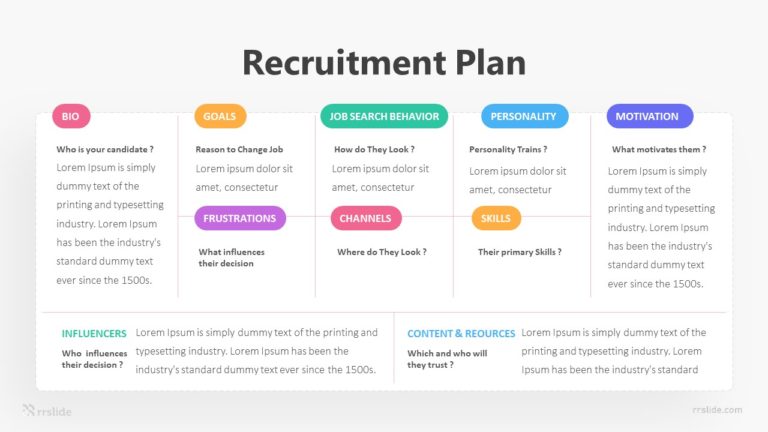 8 Recruitment Plan Infographic Template