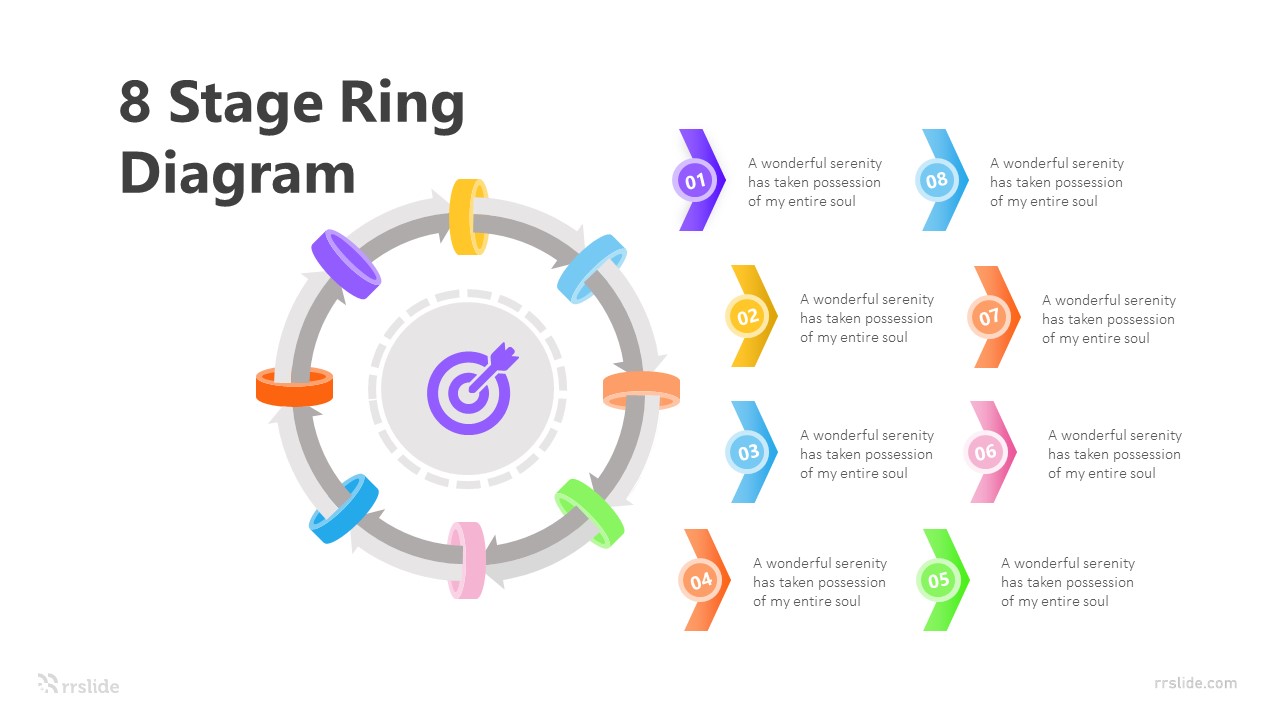 8 Stage Ring Diagram Infographic Template