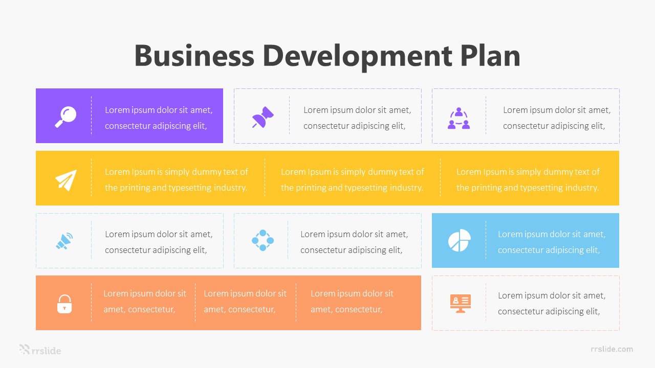 9 Business Development Plan Infographic Template