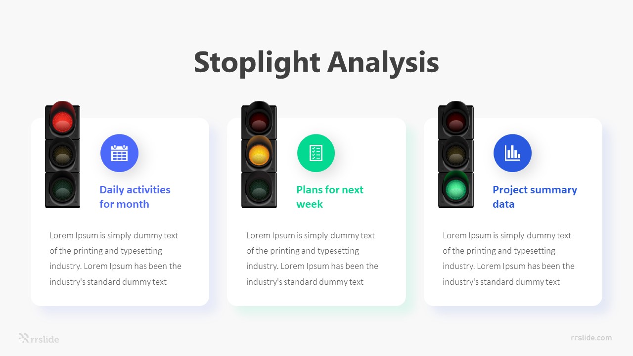Stoplight Analysis Infographic Template