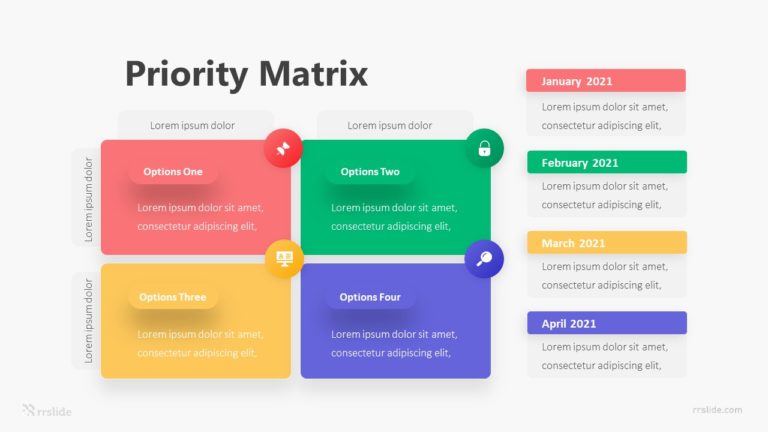 Priority Matrix Infographic Template
