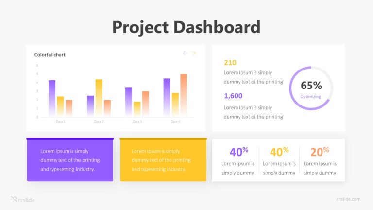 Project Dashboar Infographic Template