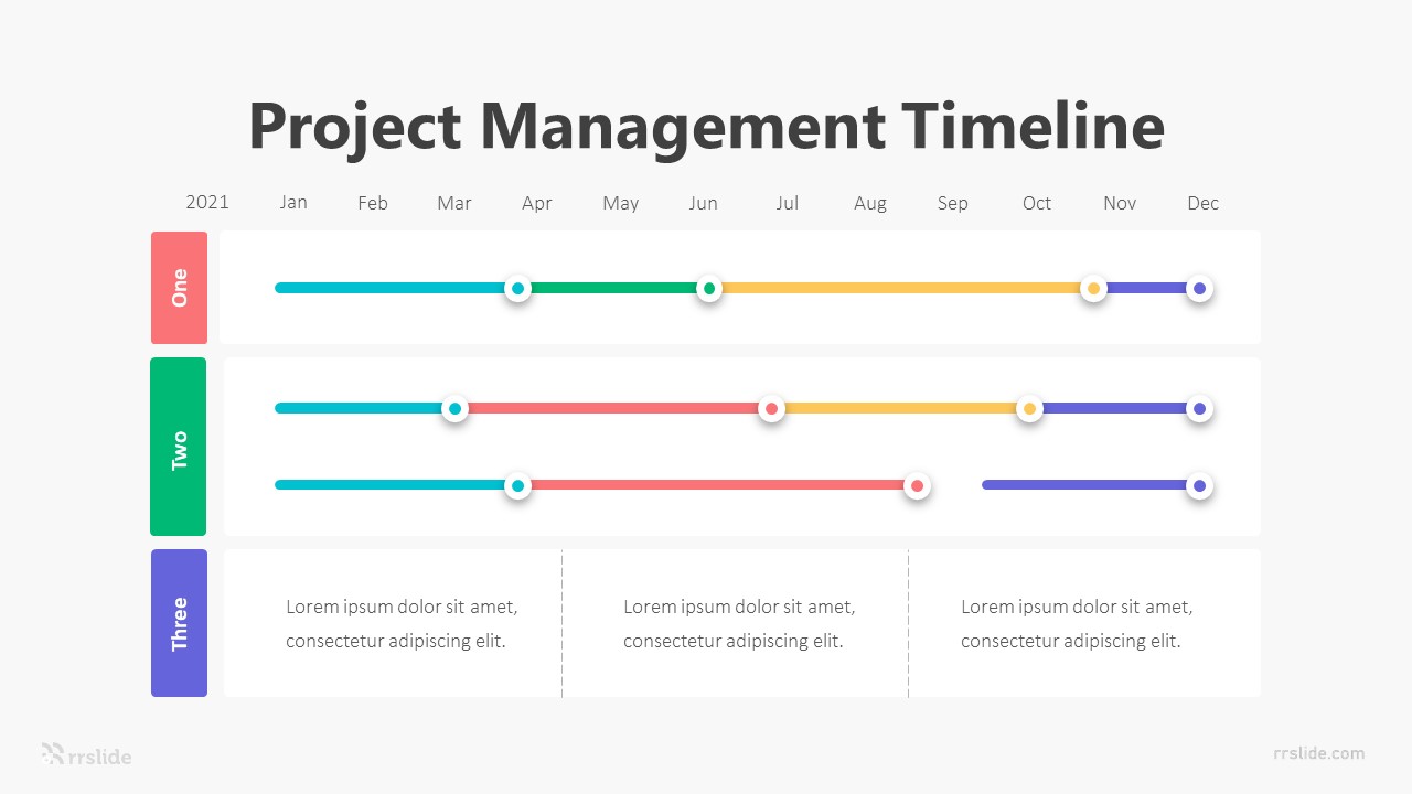 Project Management Timeline Infographic Template