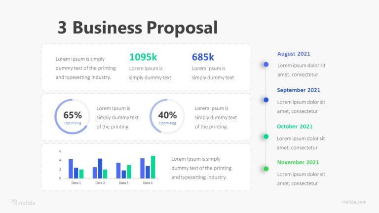 3 Business Proposal Infographic Template