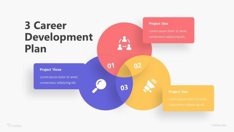 3 Career Development Plan Infographic Template